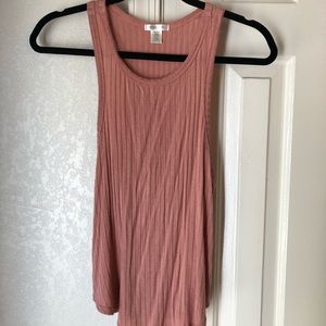 Peach Racerback Tank Top